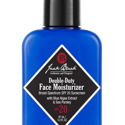 Jack Black Double Duty Face Moisturizer with SPF 20, Facial Moisturizer Face Cream for Men, Mens Facial Lotion with SPF, Gifts for Men