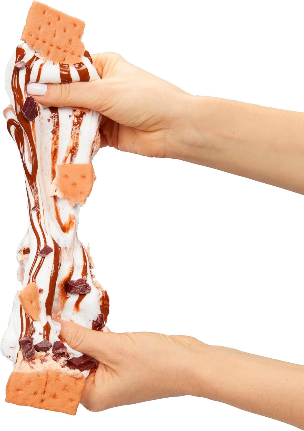 Slime Life S'Mores DIY Kit - Unboxing Ingredients to Make, Smash, and Stretch Your Food Slime, Ages 8+ - Image 3