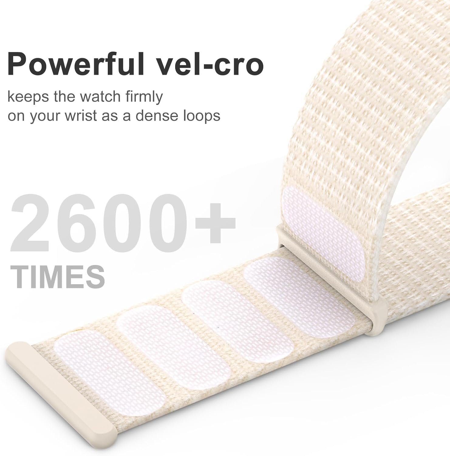 AMSKY Sport Nylon Loop Band Compatible with Apple Watch Bands 38MM 40MM 41MM 42MM 44MM 45MM 46MM 49MM Women Men,Breathable Adjustable Straps for iWatch Band Series 11 10 SE 9 8 7 6 5 4 3 2 Ultra - Image 3