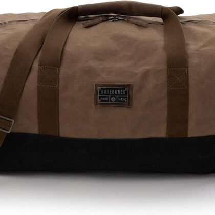 Barebones Neelum Duffel Bag: Rugged Travel Bag for Weekend Adventures, Stylish Weekender Bag and Duffel Bag for Travel, Perfect Overnight Bag for Road Trips and Outdoor Getaways