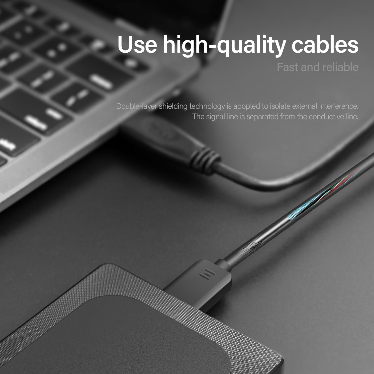 Aiolo Innovation 320GB External Hard Drive Ultra Slim Portable HDD-USB 3.0 for PC, Mac, Laptop, PS4, Xbox one,Xbox 360 HD-A4 - Image 7