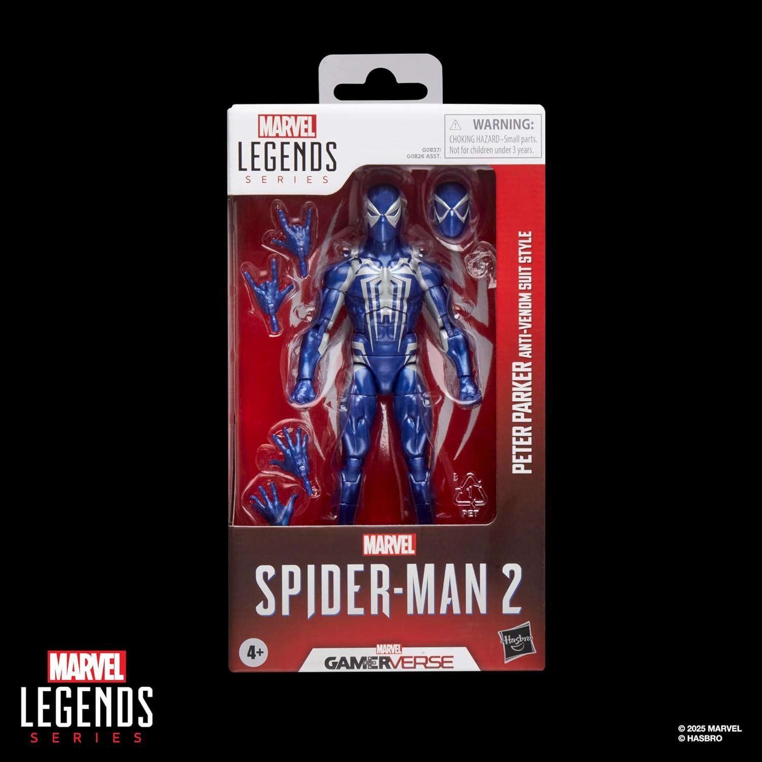 Marvel Legends Series Gamerverse Peter Parker Anti-Venom Suit Style, Spider-Man 2 Video Game-Inspired Collectible 6 Inch Action Figure - Image 2