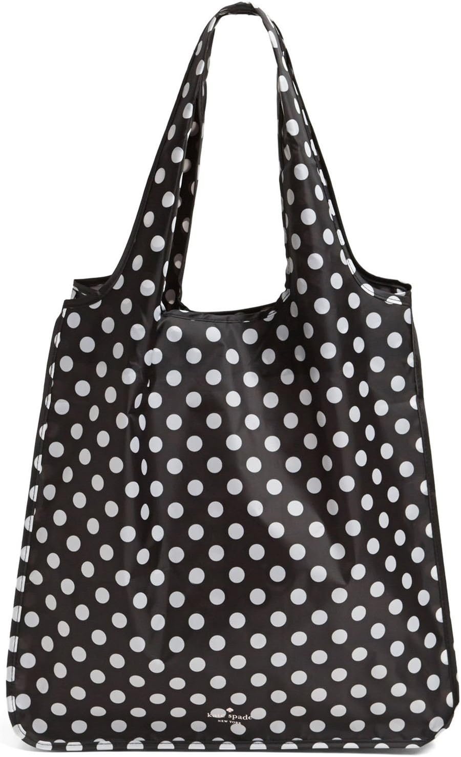 Kate Spade New York Resuable Shopping Tote, Black Dots - Image 2