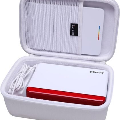 LTGEM Photo Printer Case Compatible with Polaroid Hi-Print Bluetooth 4x6 Photo Printer for Carry It Out or At Home Storage