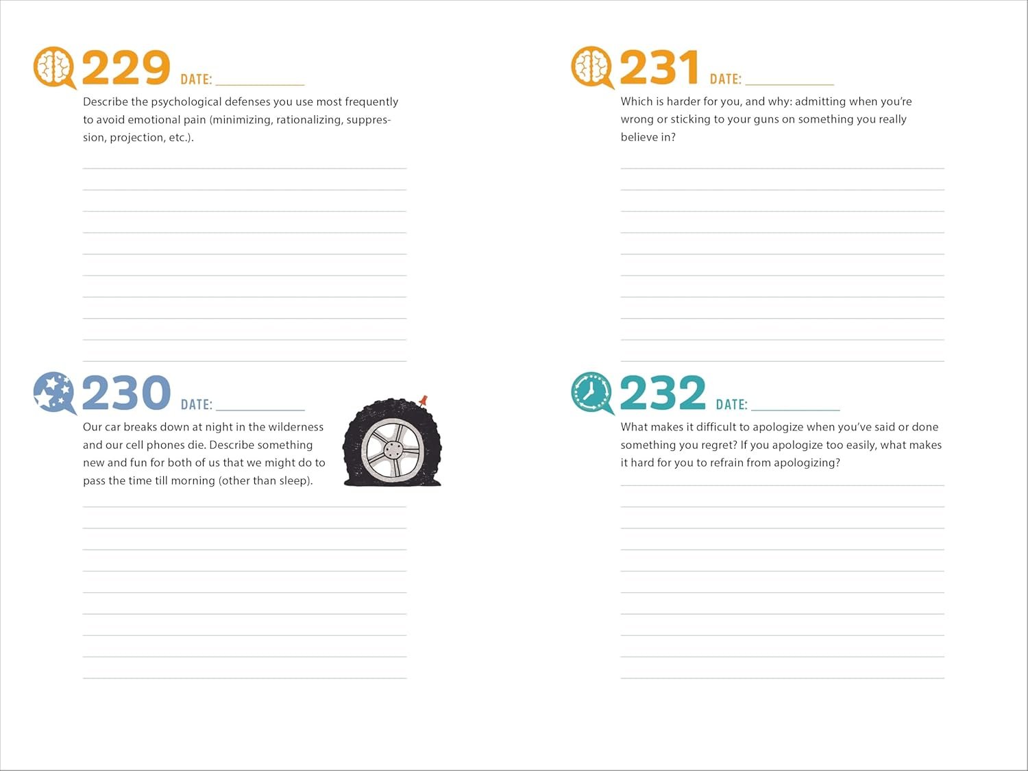 A Year of Us: A Couple's Journal: One Question a Day to Spark Fun and Meaningful Conversations (Question a Day Couple's Journal) - Image 2