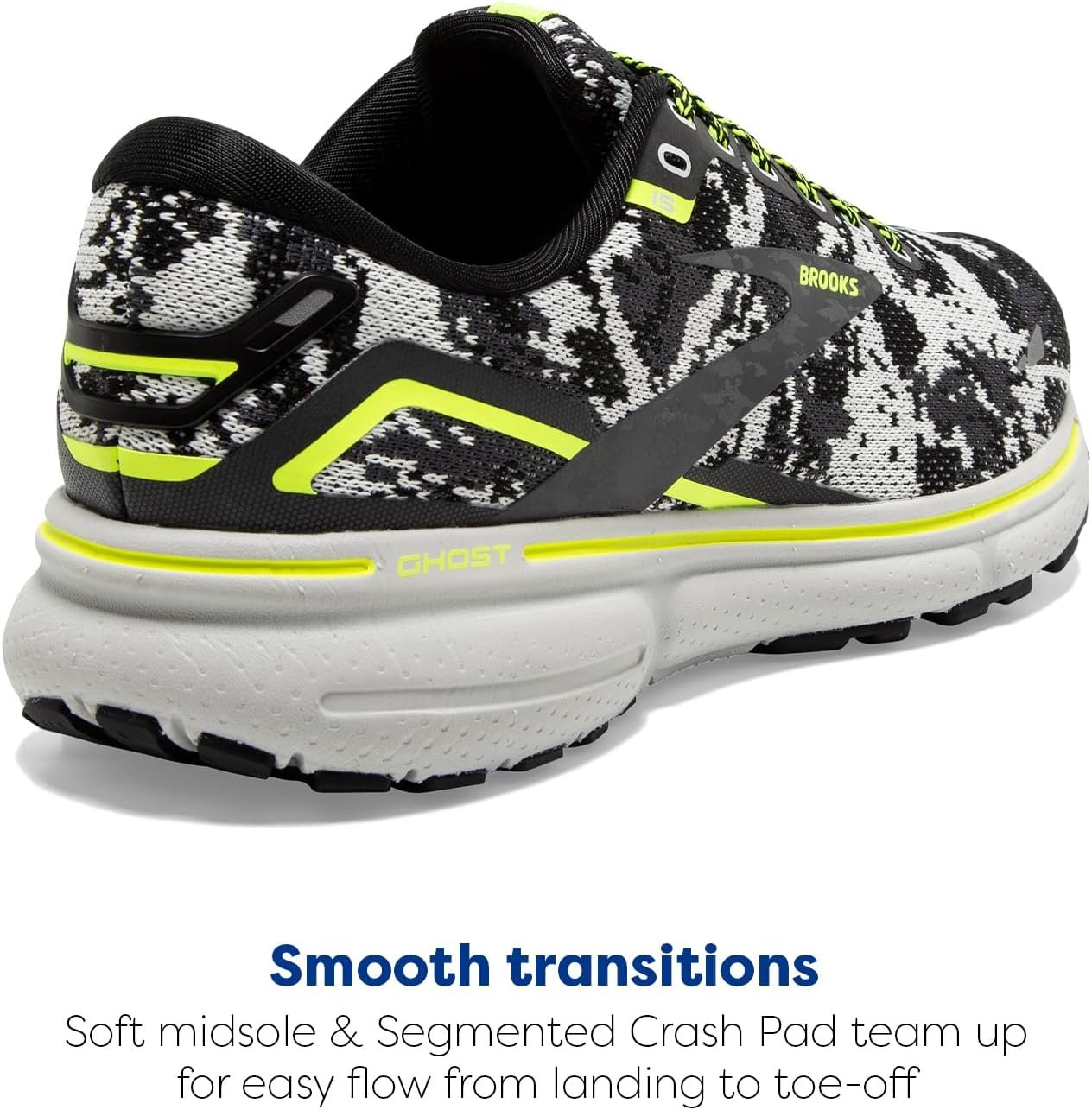Brooks Men's Ghost 15 Neutral Running Shoe - Image 4