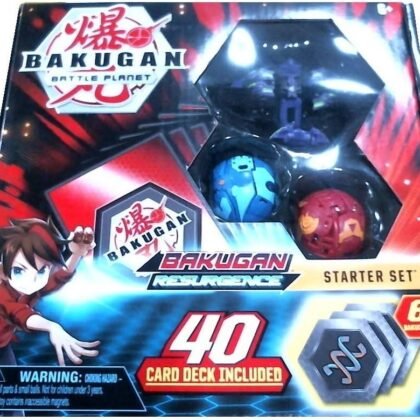 Bakugan, Battle Brawlers Starter Set with Transforming Creatures, Darkus Hydranoid, for Ages 6 & Up