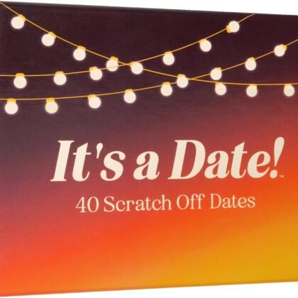 It's a Date!, 40 Fun and Romantic Scratch Off Date Night Ideas for Him, Her, Girlfriend, Boyfriend, Wife, Husband & Couples, Valentine's Gift for Men and Women