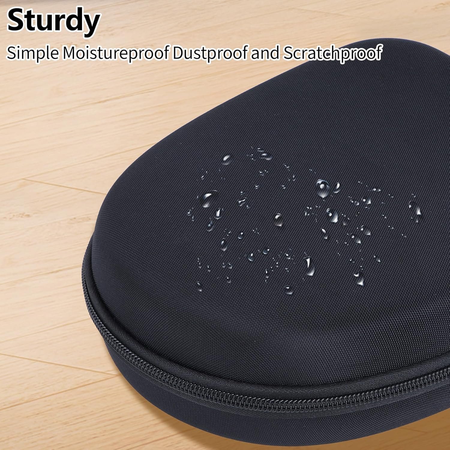 Hard Case Replacement for Sony WH-1000XM6, WH-1000XM5, WH-1000XM4, WH-1000XM3 Noise Canceling Headphones, Portable Travel Headphone Cases (Black Case) - Image 7