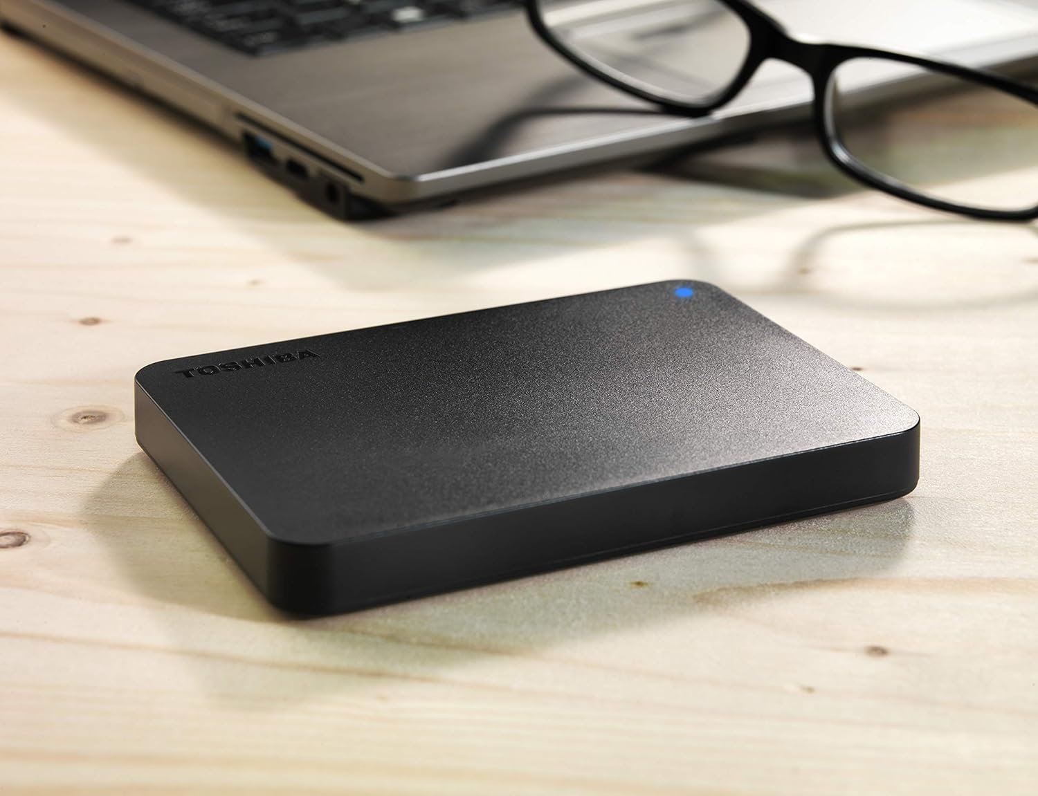 Toshiba Canvio Basics 4TB Portable External Hard Drive USB 3.0, Black - HDTB440XK3CA - Image 2