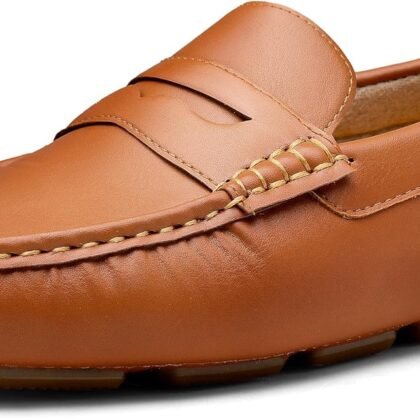 Vostey Men's Loafers Slip on Shoes Loafers Driving Loafers Casual Penny Loafers for Men