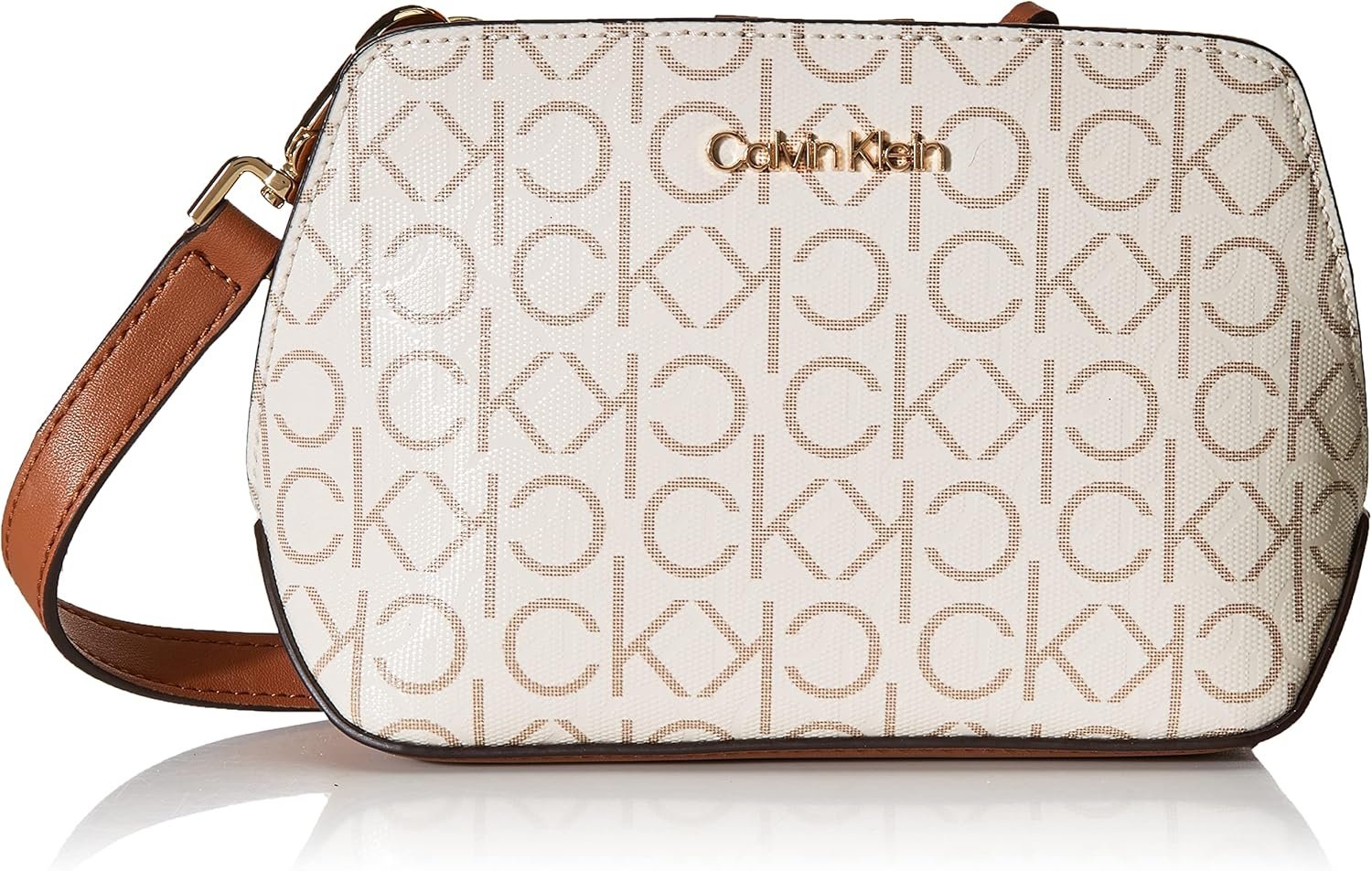 Calvin Klein womens Lucy Triple Compartment Crossbody