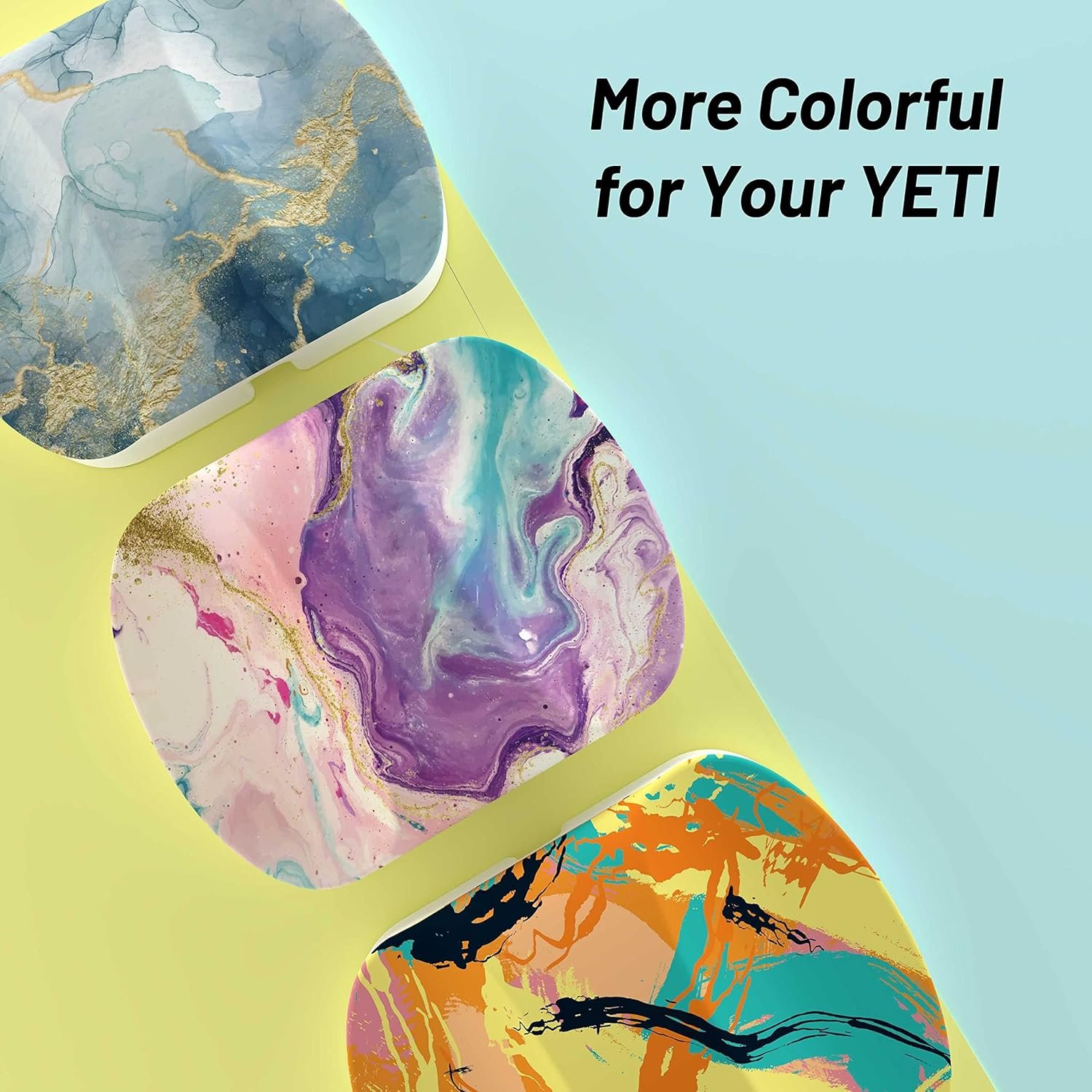 For YETI Magnetic Slider Replacement, Designed to Fit Most YETI Drinkware in 10oz, 14oz, 16oz, 20oz, 26oz, and 30oz Sizes, Stylish Design with Strong Magnet, 3 Pack - Image 3