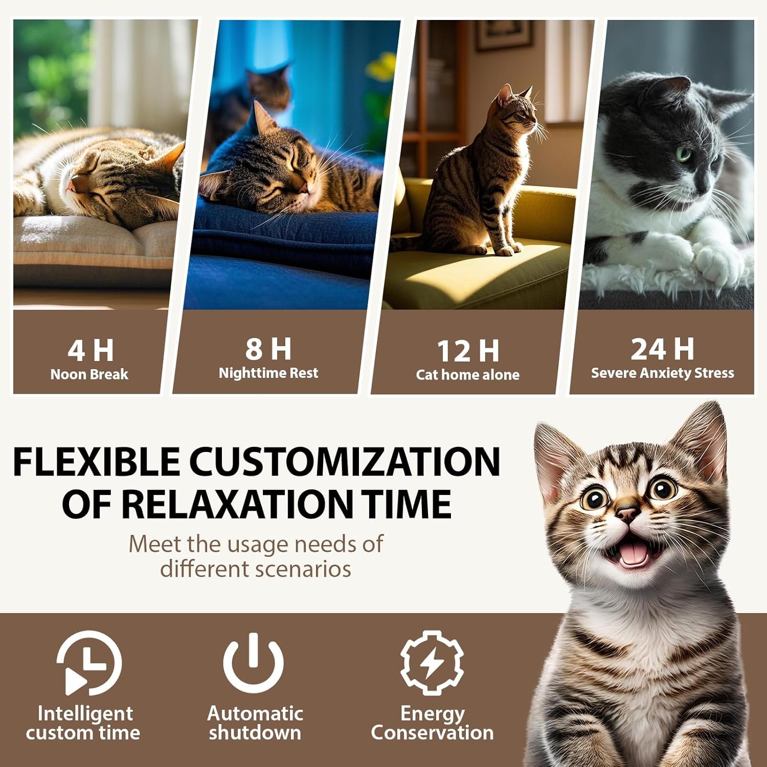 ZHANGK Cat Pheromones Calming Diffuser 3 Pack - Image 3