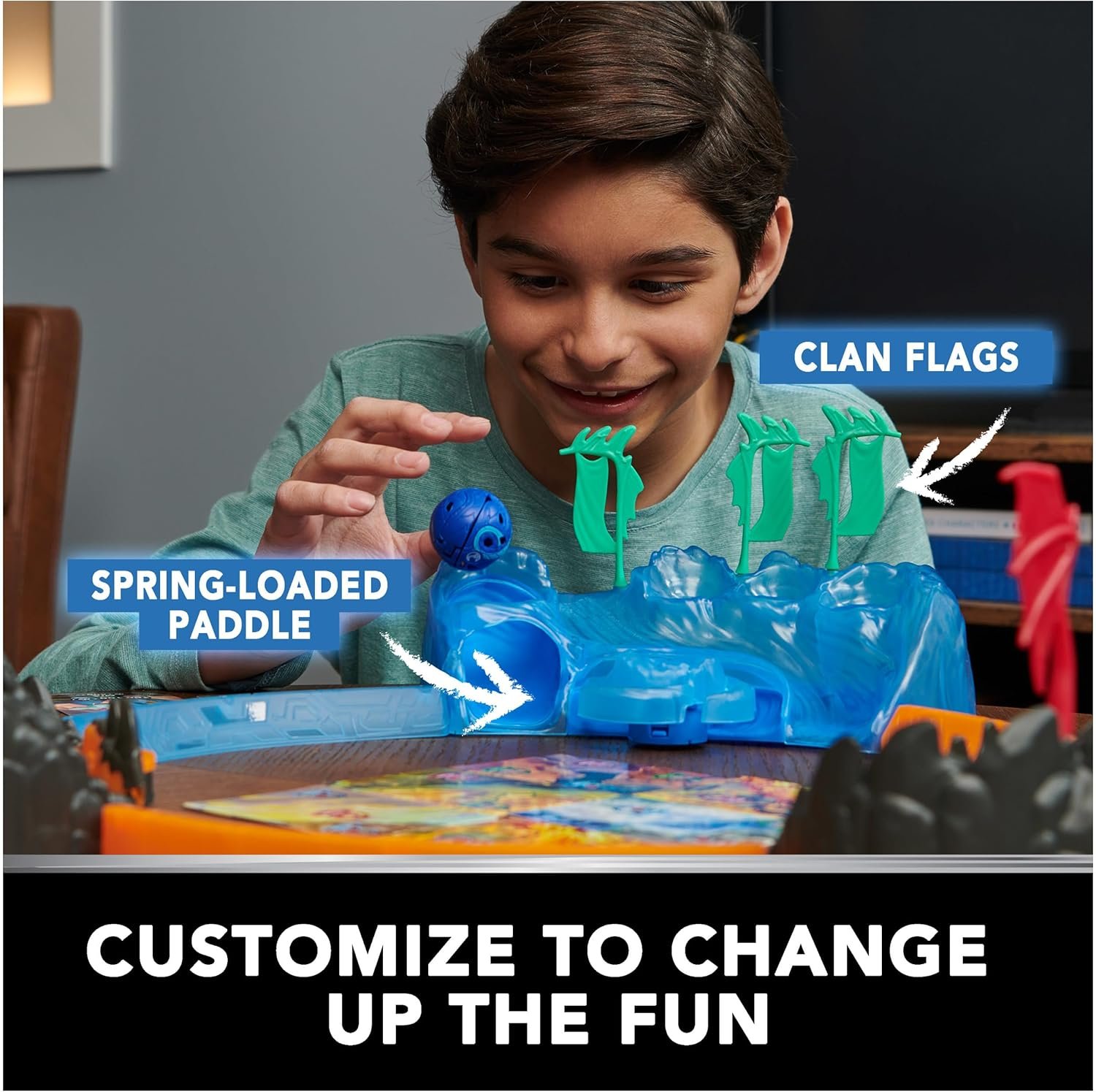 Bakugan Training Set with Bruiser, Mammal Clan Themed, Customizable Action Figure, Trading Cards, and Playset, Kids Toys for Boys and Girls 6 and up - Image 5