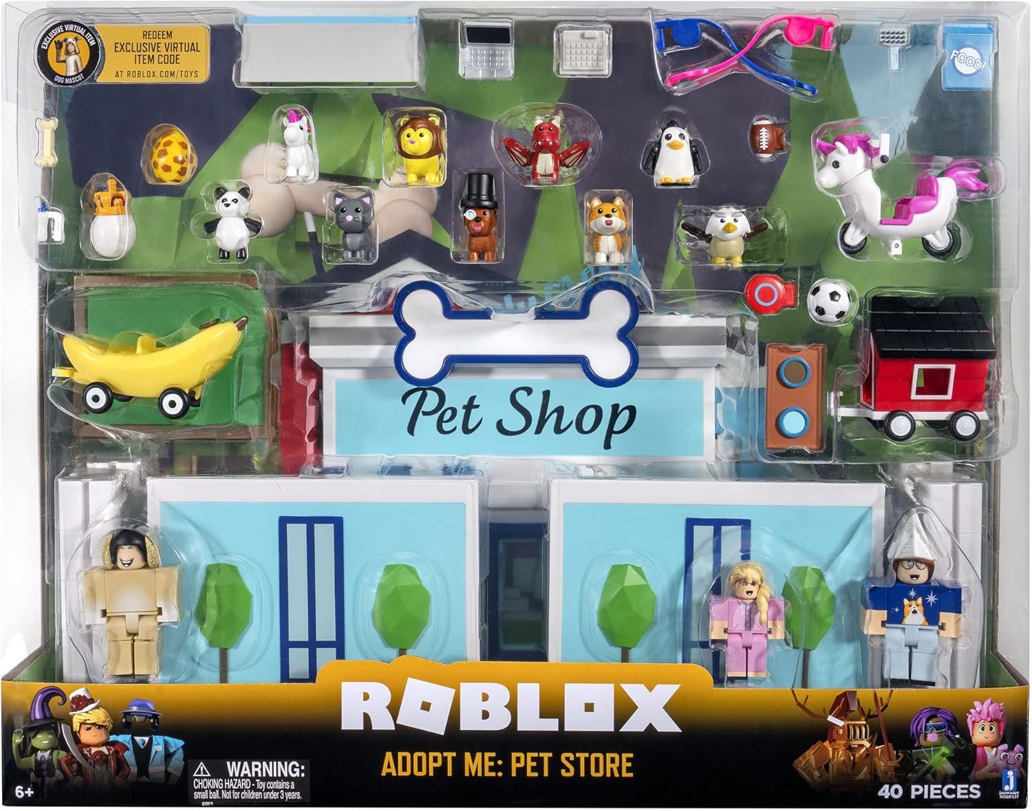 Roblox 888 ROG0177 Celebrity-Deluxe Playset Wave 6, Pet Store - Image 2