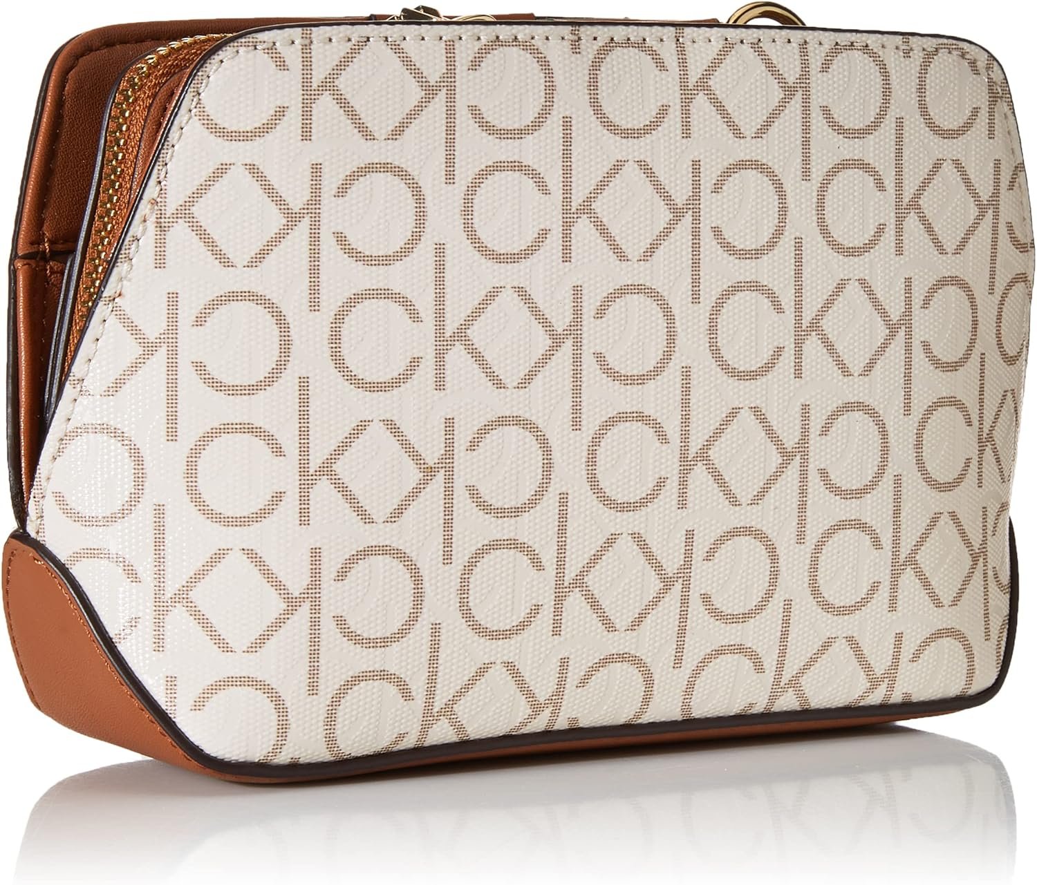 Calvin Klein womens Lucy Triple Compartment Crossbody - Image 5