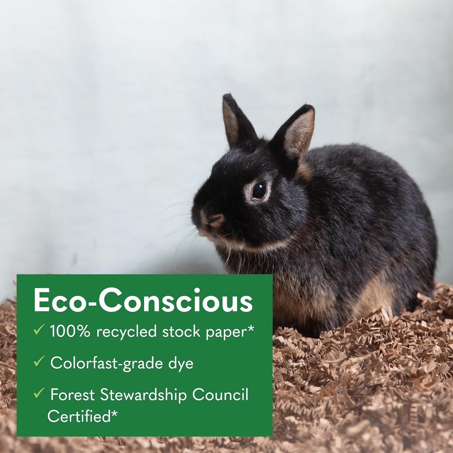 ECO BEDDING 99% Dust-Free Paper Bedding for Small Pets and Birds, Eco Natural, 1.5 lb - Safe, Clean, Ideal Nesting & Burrowing Material for Comfort - Image 4