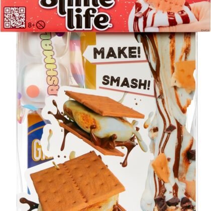 Slime Life S'Mores DIY Kit - Unboxing Ingredients to Make, Smash, and Stretch Your Food Slime, Ages 8+