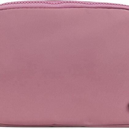 Pander Belt Bag Large 2L, Nylon Fanny Pack Purse for Women and Men with Adjustable Strap