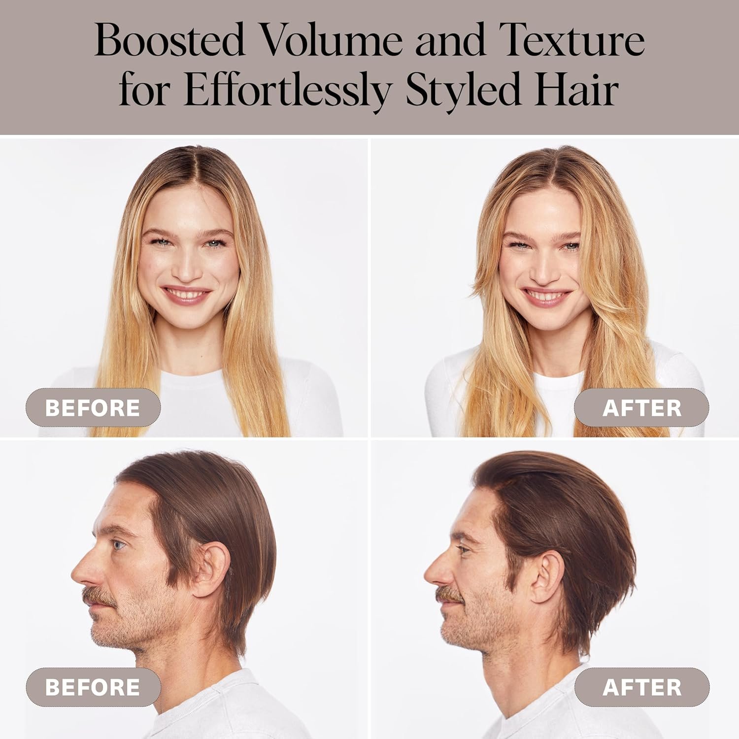 Kitsch Volumizing Rice Protein Dry Shampoo Powder - Dry Shampoo for Women & Men, No White Cast, Absorbs Oil, Non-Greasy, Light-to-medium Hair Colors, Travel Size | Ideal Gifts for Women- Invisible 1oz - Image 5