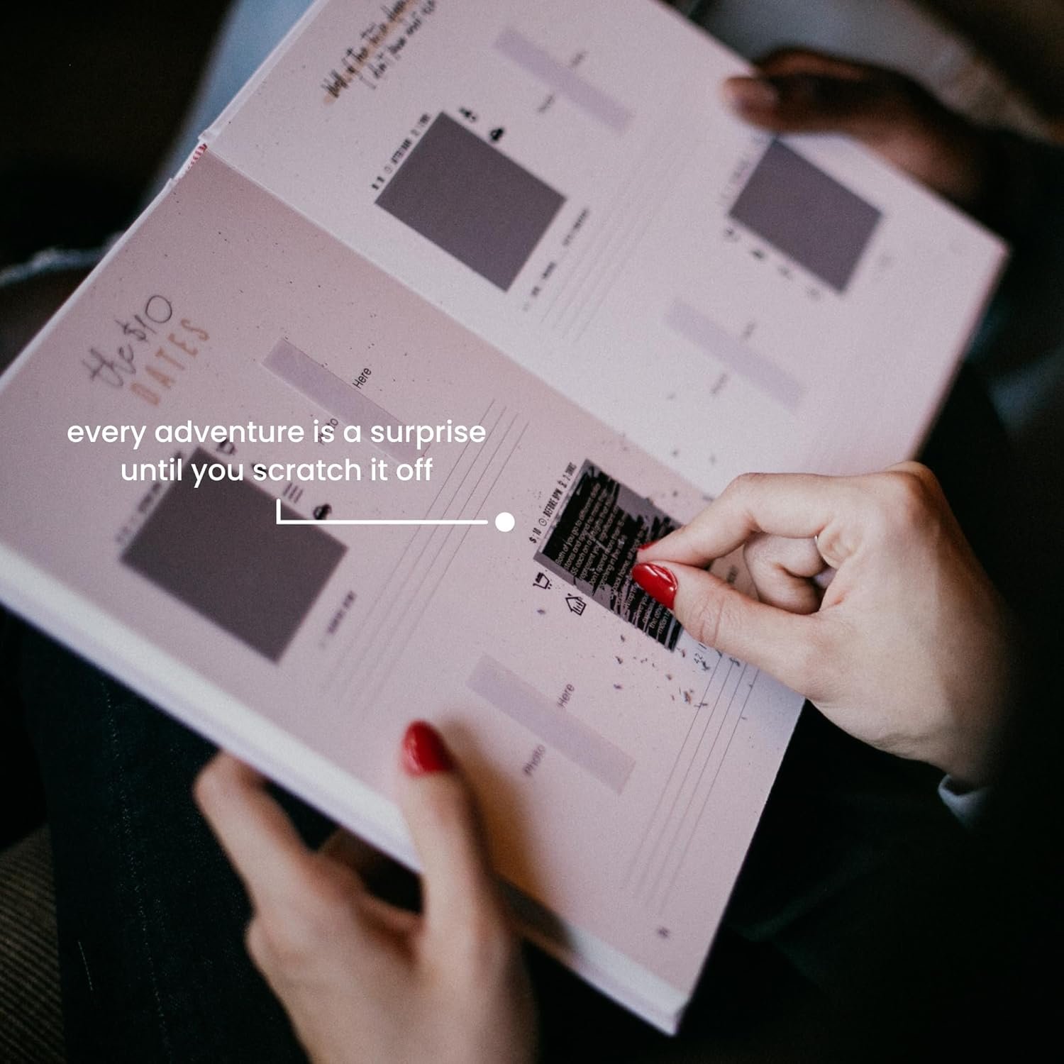 Couples Edition – 50 Scratch-Off Date Night Ideas | Fun & Unique Couples Gift | Relationship & Marriage Activity Book for Deeper Connection - Image 2