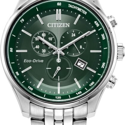 Citizen Men's Classic Corso Eco-Drive Watch, Chronograph, 12/24 Hour Time, Date, Sapphire Crystal