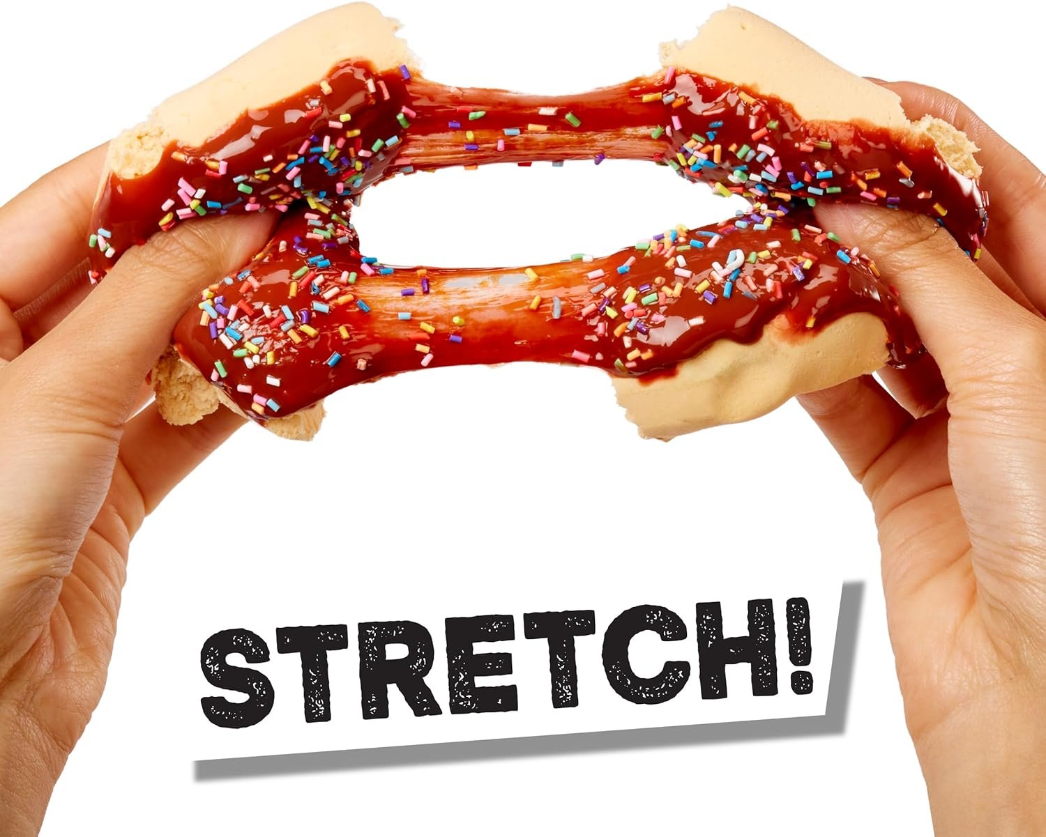 Slime Life Choco Icing Round & Cream Filled Donuts DIY Slime Kit - Unboxing Ingredients to Make, Smash, and Stretch Your Food Slime, Ages 8+ - Image 5