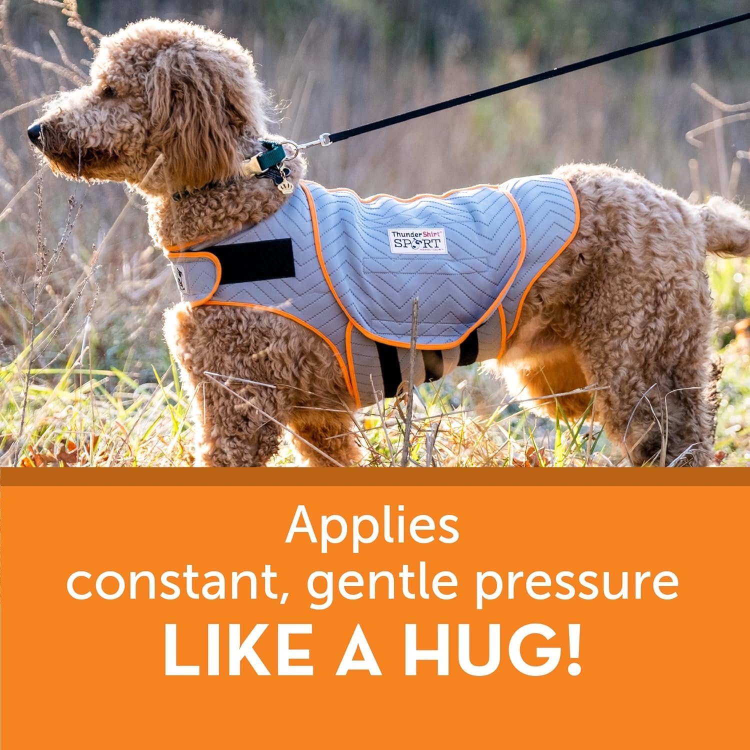 ThunderShirt for Dogs, X Large, Platinum Sport - Dog Anxiety Relief Calming Vest - Image 5