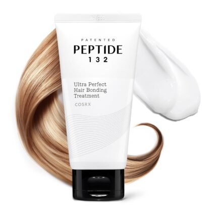 COSRX PEPTIDE 132 Hair Bonding Repair Treatment - Deep Conditioner Hair Mask for Damaged, Dry Hair, Repairs Breakage & Split Ends, For All Hair Types – 4.05 fl oz