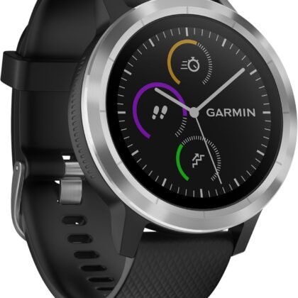 Smartwatch Garmin Vivoactive 3 1,2" GPS Waterproof 5 ATM Glonass Black Stainless Steel