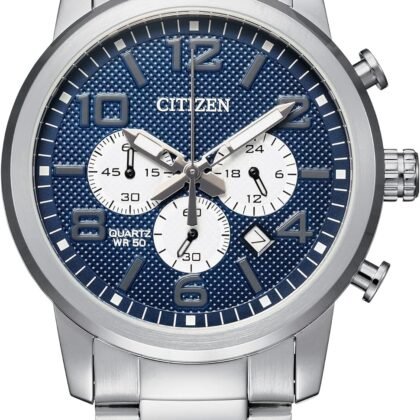 Citizen Quartz Mens Watch, Stainless Steel, Classic