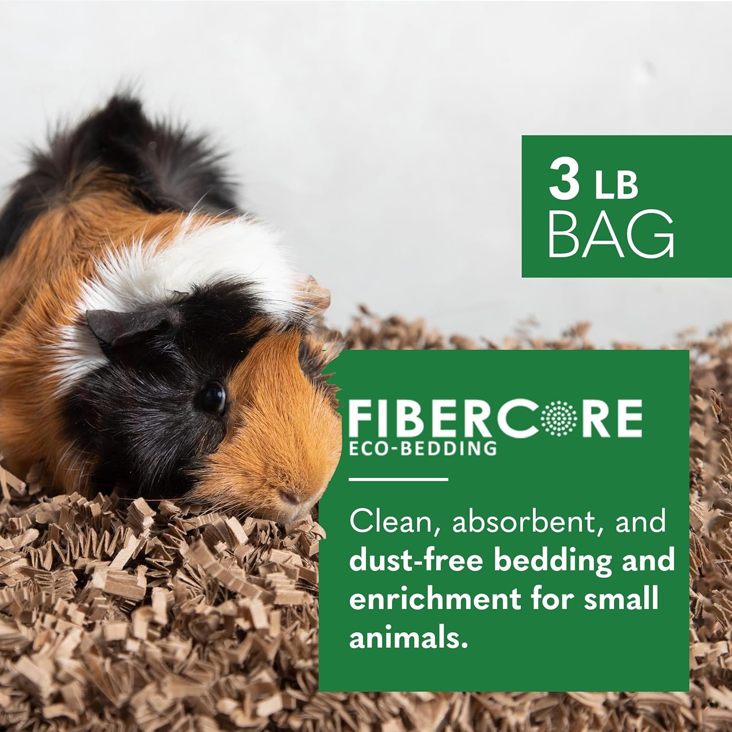 ECO BEDDING 99% Dust-Free Paper Bedding for Small Pets and Birds, Eco Natural, 1.5 lb - Safe, Clean, Ideal Nesting & Burrowing Material for Comfort - Image 2