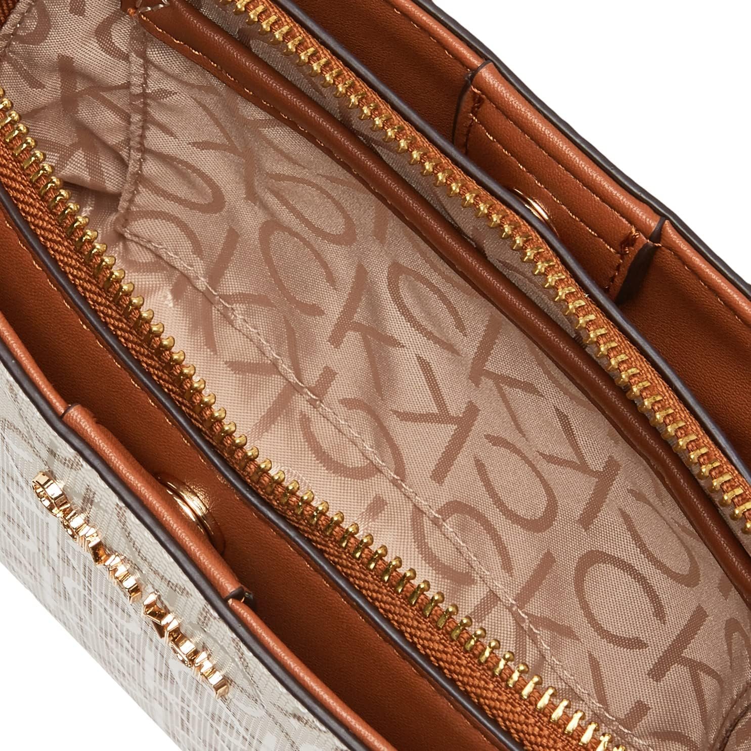 Calvin Klein womens Lucy Triple Compartment Crossbody - Image 8