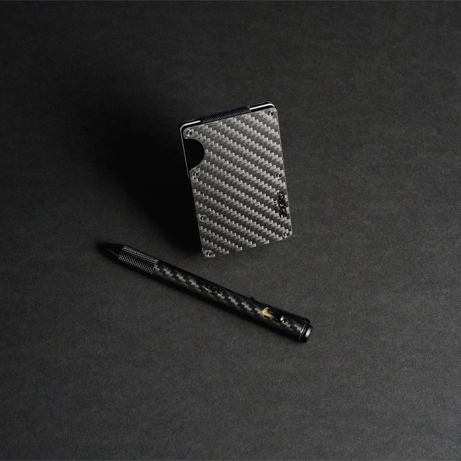 Ridge Bolt Action Pen - CNC Machined Everyday Carry Pen, Knurled Grip, Pressurized Refill, Manganese Spring Steel Clip, Compact Pocket EDC Pen with Schmidt EasyFlow 9000 (Carbon Fiber 3K) - Image 5