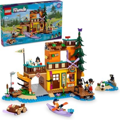 LEGO Friends Adventure Camp Water Sports Building Toy - Pretend Play Playset for Girls & Boys, Ages 7+ - Great Gift for Birthdays - with 3 Mini Dolls - 42626