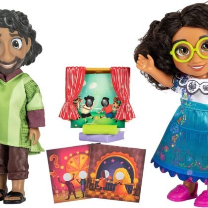 Disney Encanto Mirabel & Bruno Petite Dolls Storytelling Gift Set - Each Doll Stands 6 Inches Tall