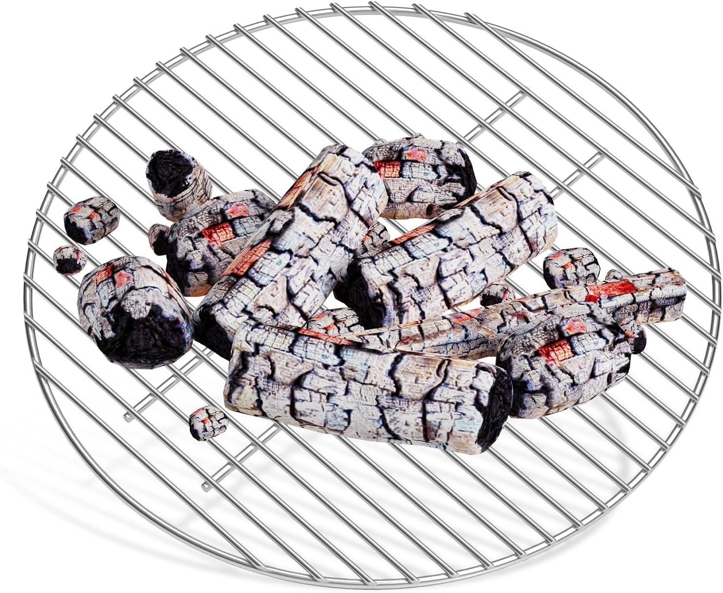 SHINESTAR 7441 Charcoal Grate Replacement, 17" Heavy-Duty Fire Grate for Holding Charcoal, for Weber Charcoal Grills, Fits Original Kettle, Master-Touch, Performer, Jumbo Joe Premium