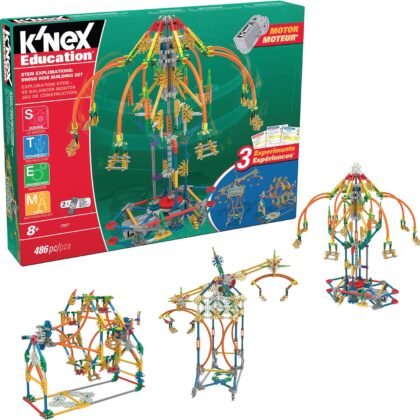 K'NEX Education - STEM Explorations: Swing Ride Building Set‚ 2 Pieces, STEM Learning‚ Ages 8+