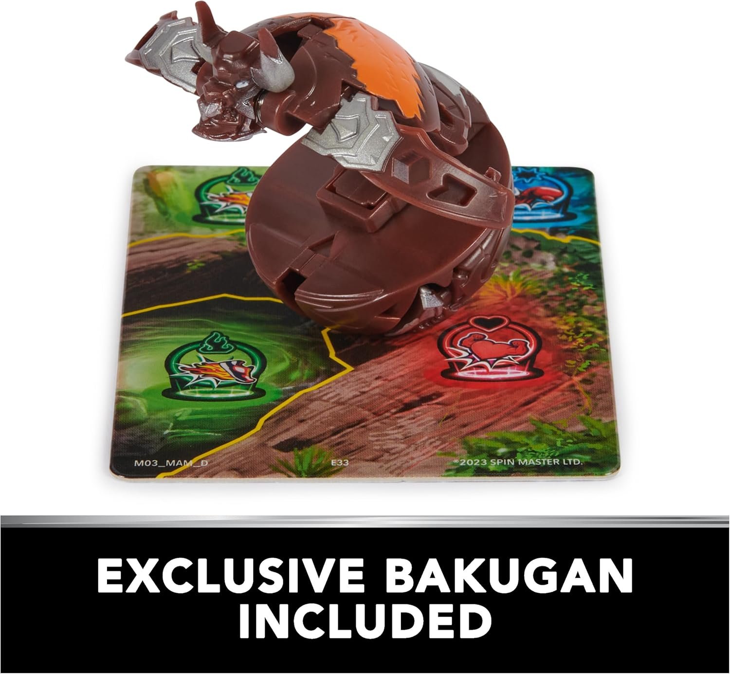 Bakugan Training Set with Bruiser, Mammal Clan Themed, Customizable Action Figure, Trading Cards, and Playset, Kids Toys for Boys and Girls 6 and up - Image 2