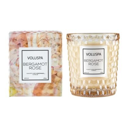 Classic - Bergamot Rose by Voluspa for Unisex - 6.5 oz Candle