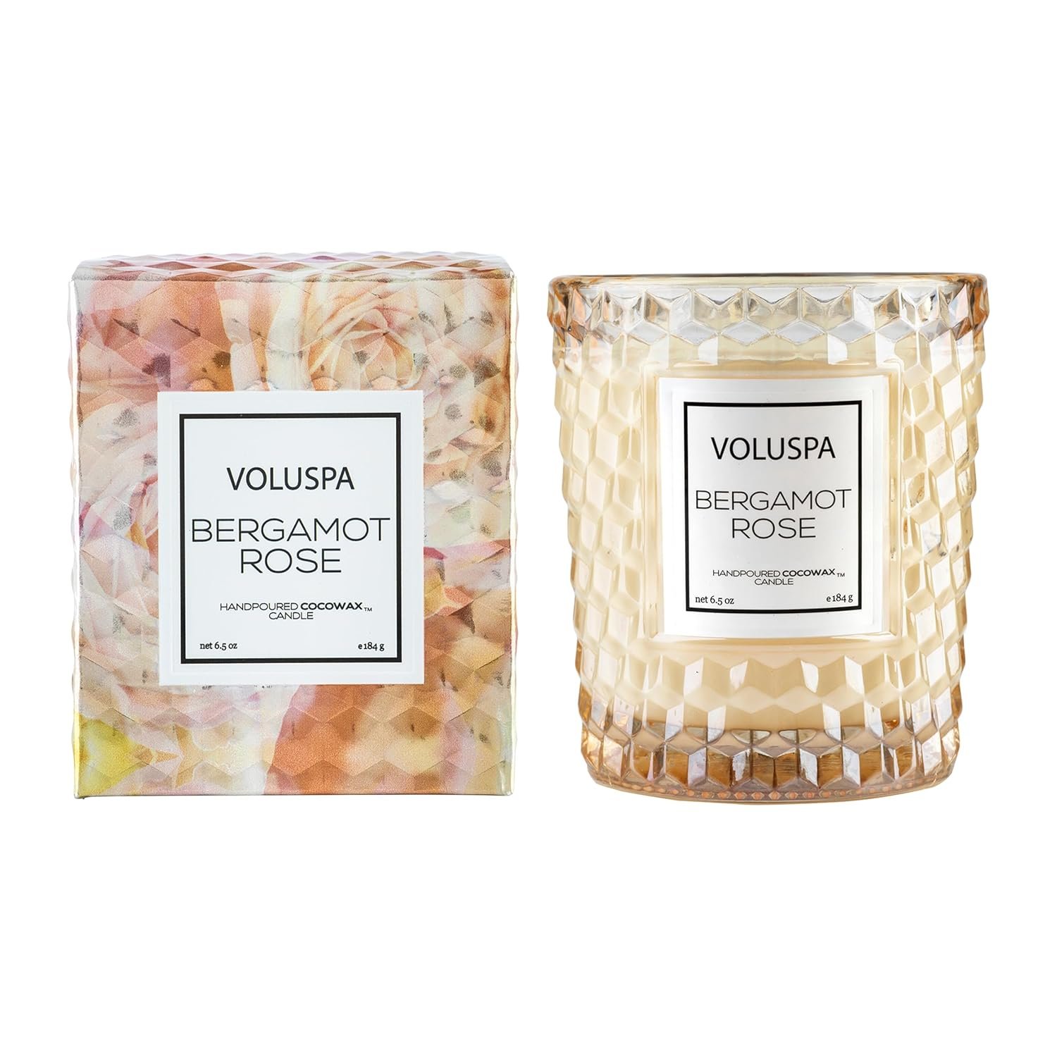 Classic - Bergamot Rose by Voluspa for Unisex - 6.5 oz Candle