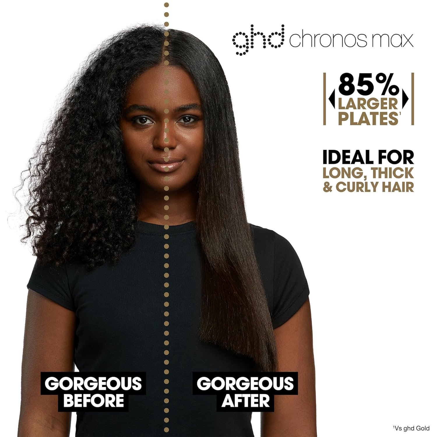 ghd Chronos & Chronos Max Stylers ― 1" and 2" Professional Flat Iron Hair Straighteners Last 24hrs | 85% More Shine, 2X Less Frizz, No Heat Damage - Image 3