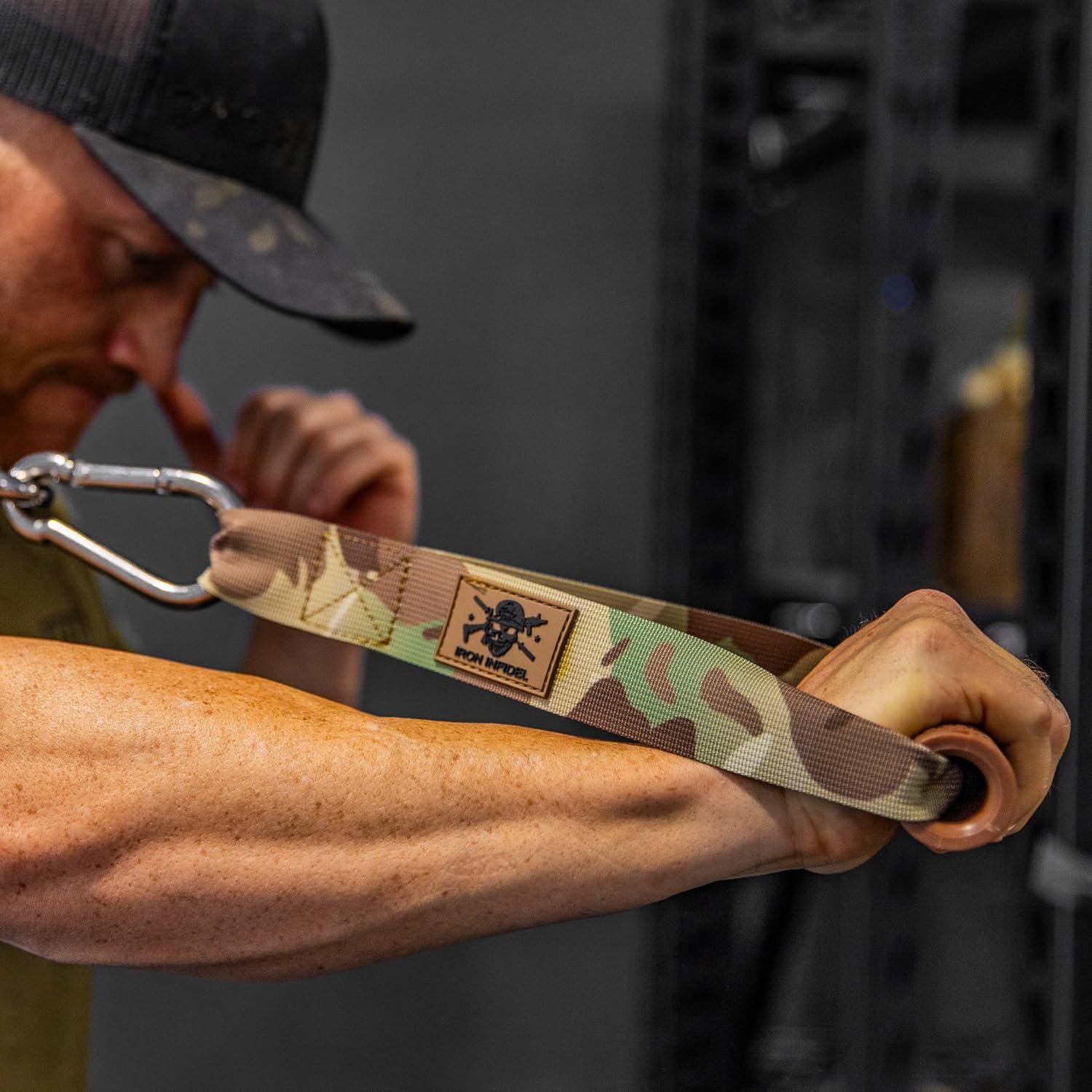 Resistance Band Handles - Cable Machine Handles Attachment and Door Anchor for Exercise Bands, Super Heavy Duty Accessory for Pull Up Assistance Bands, Workout Equipment & Home Gym - Image 7