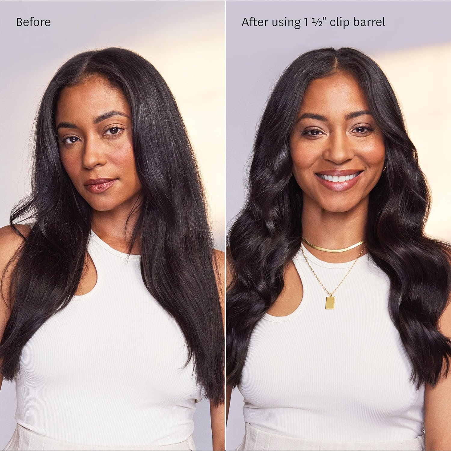 T3 Switch Kit Professional Ionic Interchangeable Curling Iron with 3 Ceramic Clip & Wand Long Barrels for Curling and Waving, 9 Adjustable Heat Settings & Ion Generator, White/Rose Gold - Image 4