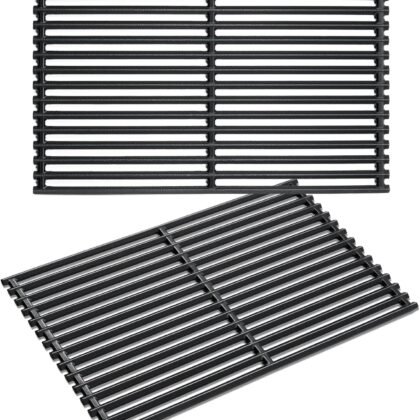 Grill Grates Grill Parts for Blackstone 36 Inch Griddle 1554 2177 1868 2151 1825 2149 Grills Replacement Parts Blackstone 4 Burner 36" Griddle Cast Iron Cooking Grates Grills Accessories 2 Pieces