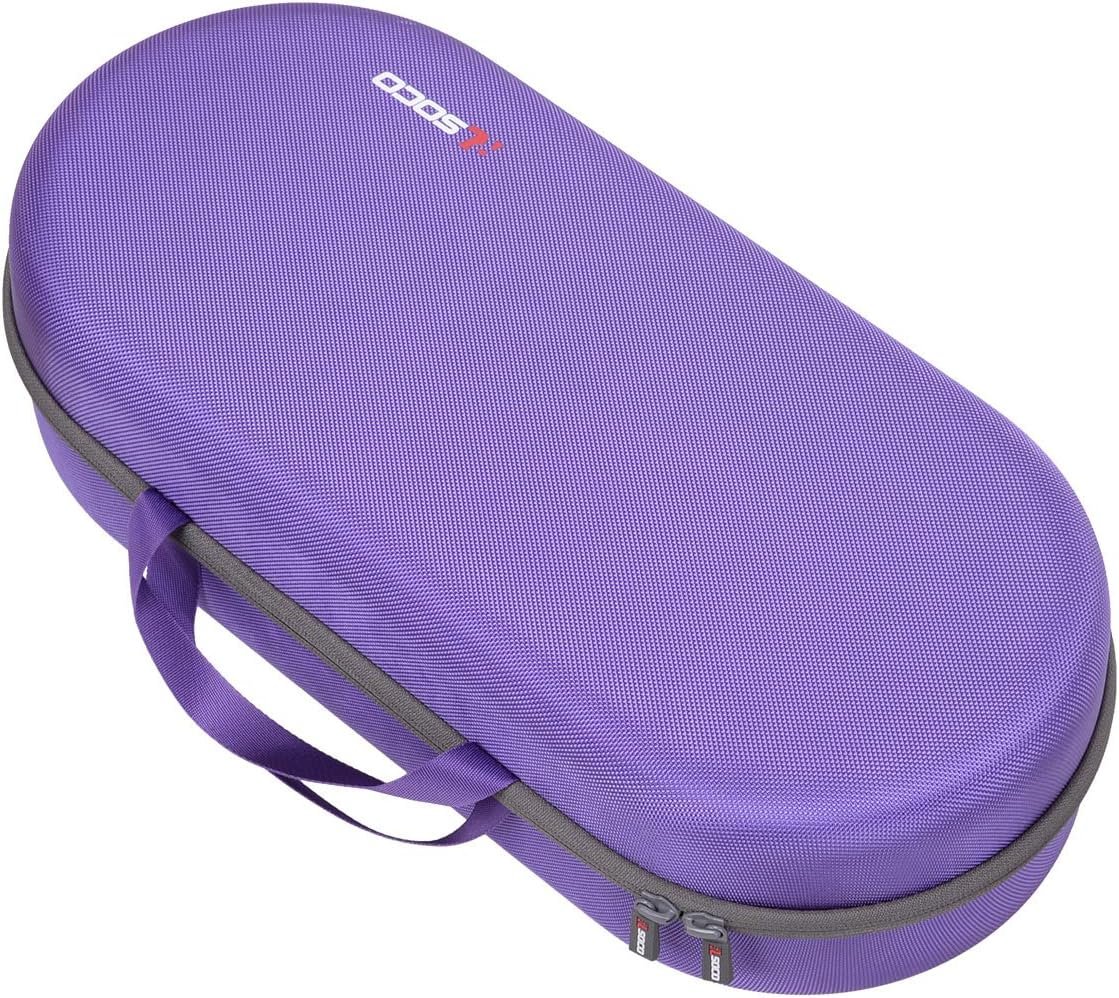 RLSOCO Hard Case for Dyson Airwrap Complete Long/Complete Styler HS08 HS05 HS01,NOT for Dyson Airwrap i.d. - Fits 4pcs Long Barrels or Short Barrels - Violet (Case Only,Hair Styler is not Included) - Image 4