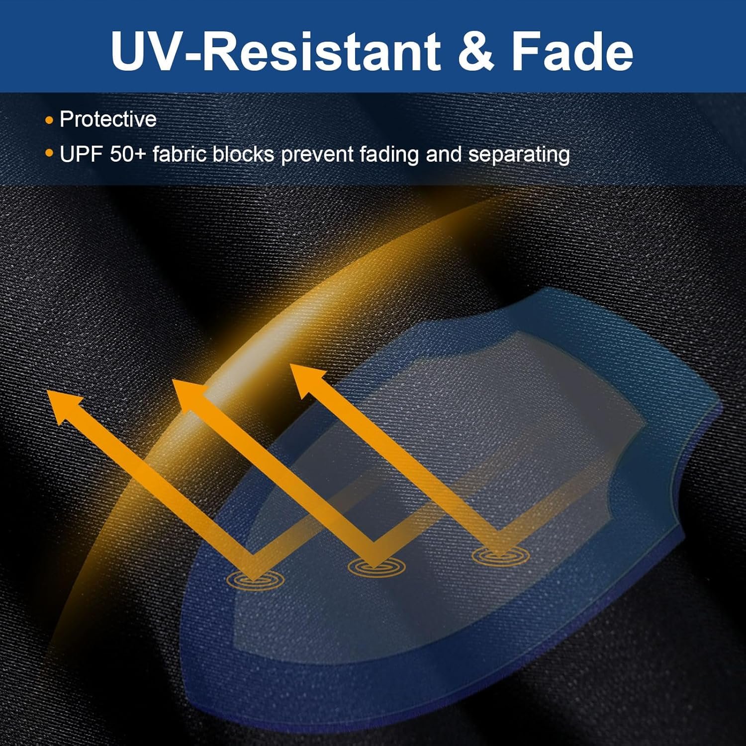 BEOTBRMI Tabletop Grill Cover for Blackstone 22 Inch Griddle with Hood, Waterproof Oxford BBQ Grill Cover with Drawstrings, Tear Resistant, UV & Fade Resistant - Image 6