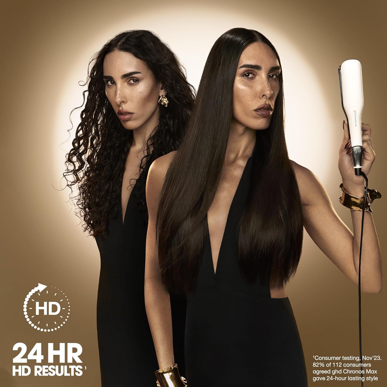 ghd Chronos & Chronos Max Stylers ― 1" and 2" Professional Flat Iron Hair Straighteners Last 24hrs | 85% More Shine, 2X Less Frizz, No Heat Damage - Image 4