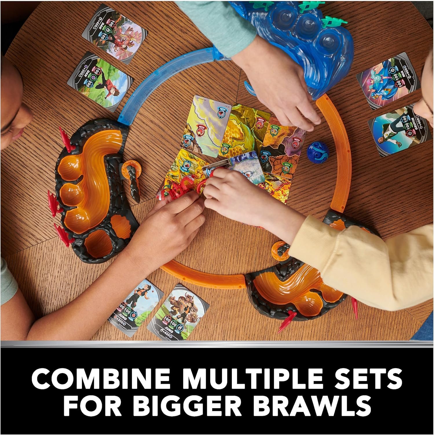 Bakugan Training Set with Bruiser, Mammal Clan Themed, Customizable Action Figure, Trading Cards, and Playset, Kids Toys for Boys and Girls 6 and up - Image 6